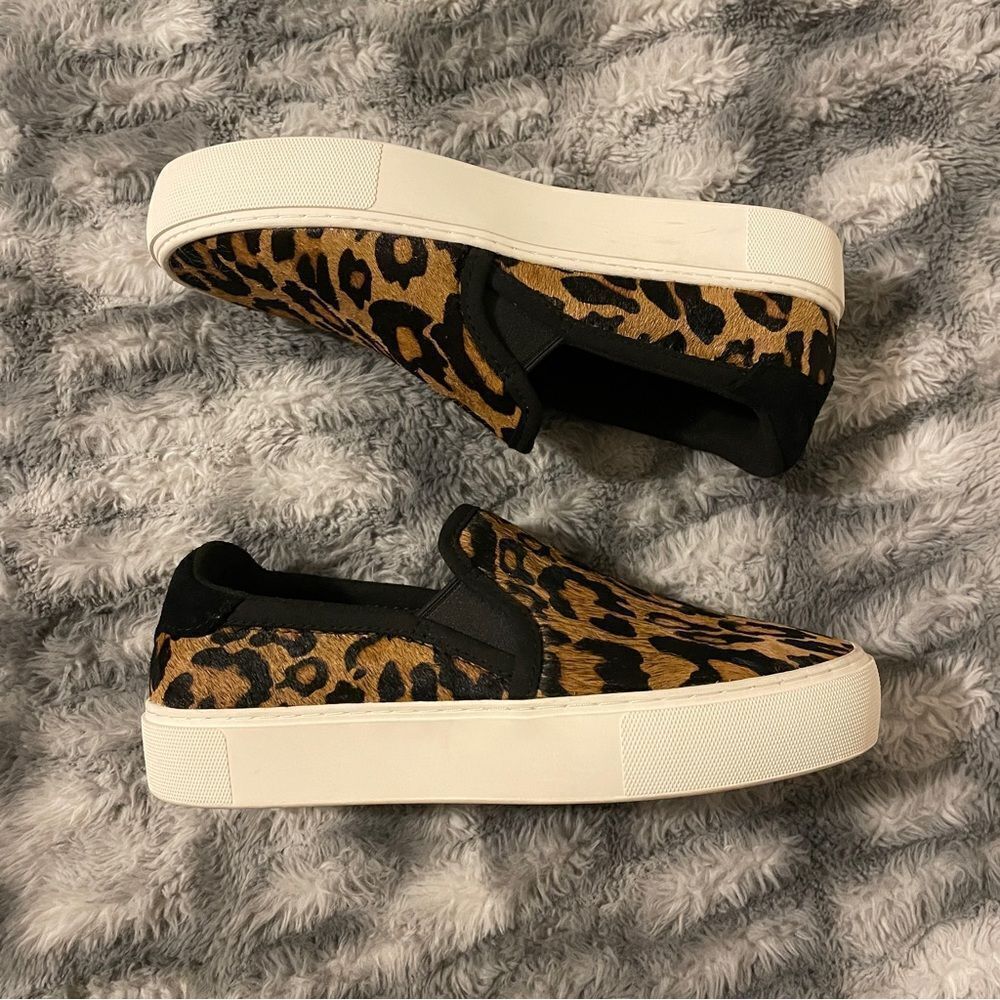 UGG Cahlvan Calf Hair Slide On Sneaker - Picture 3 of 6